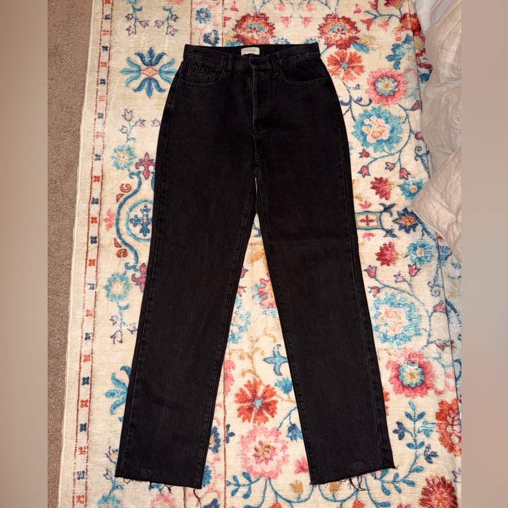 Pacsun 100% Cotton Black Dad Jeans